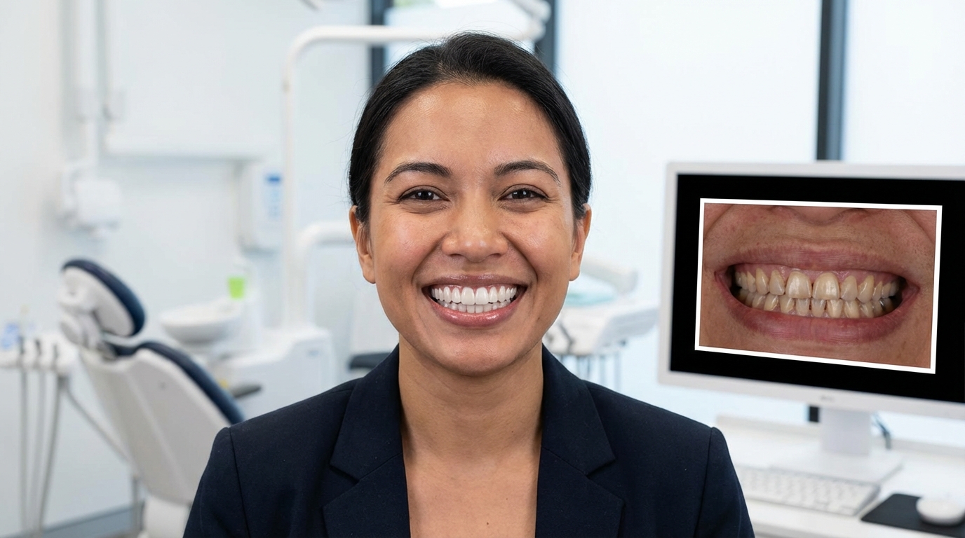 Full mouth reconstruction result at My Dentist Chandler